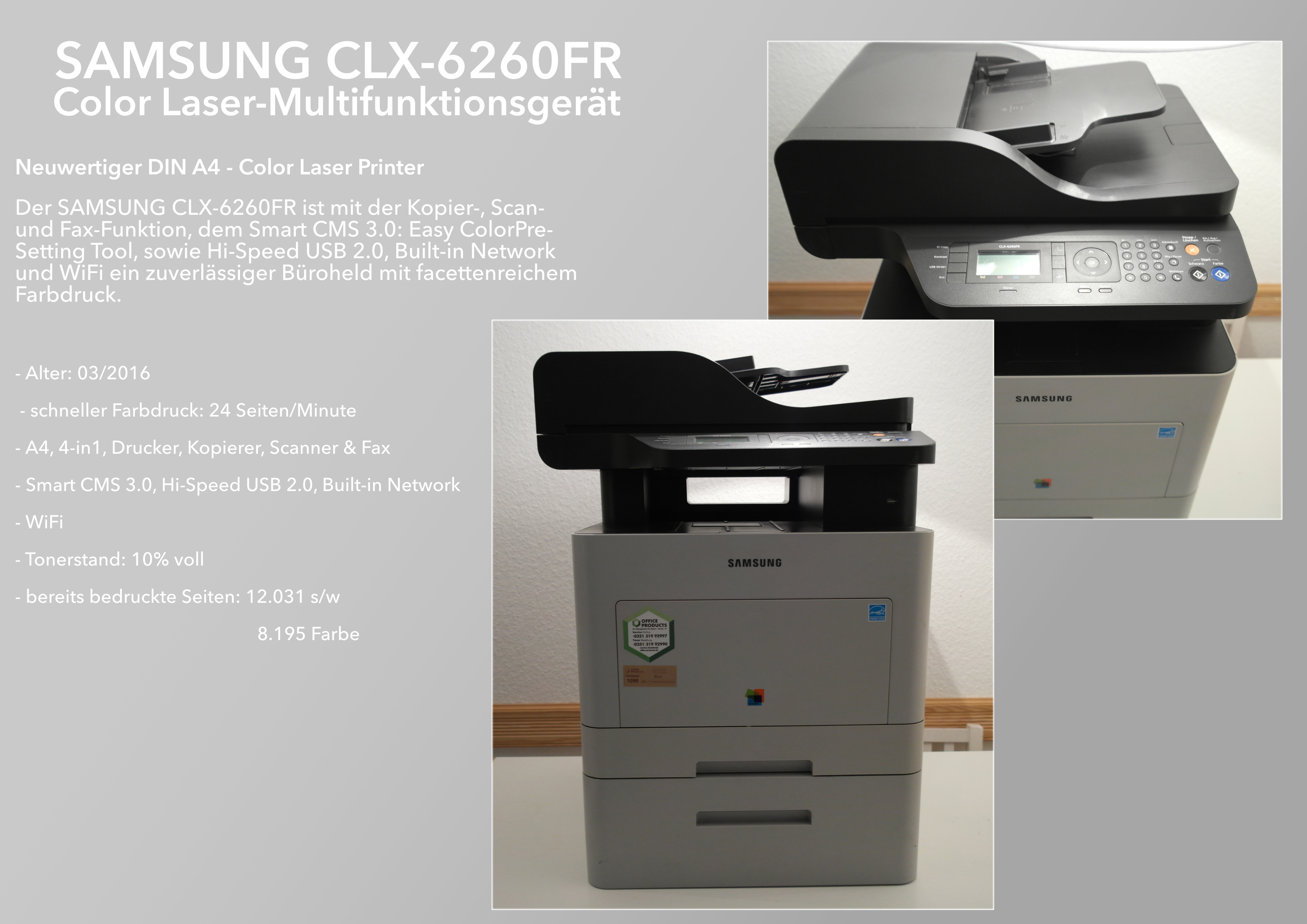 SAMSUNG CLX-6260FR
